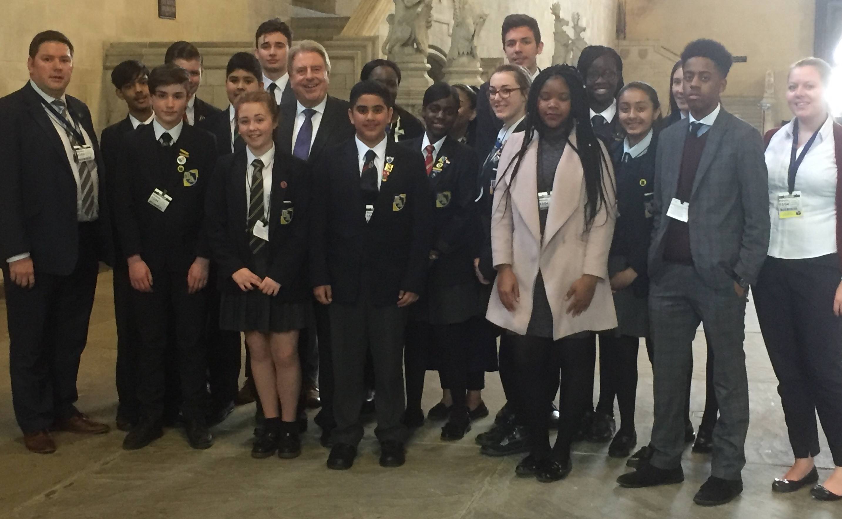 Evennett quizzed by Bexleyheath Academy students | Bexleyheath and Crayford