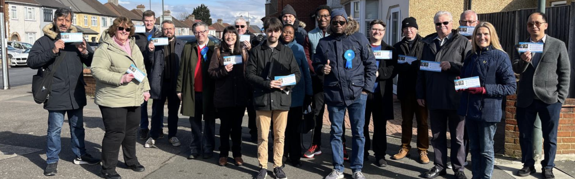 Bexleyheath & Crayford Conservatives out in force